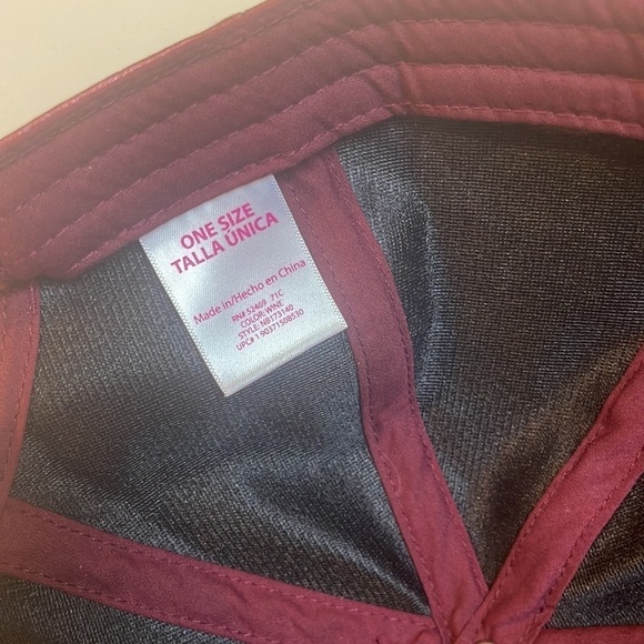 ❤️ 🆕 Metallic Pug Puppy Dog Mom Baseball Hat Cap Doggo Pupper Doge Maroon wine - Picture 7 of 7